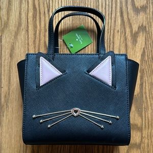 Kate Spade Jazz Things Up Mini Hayden Cat purse